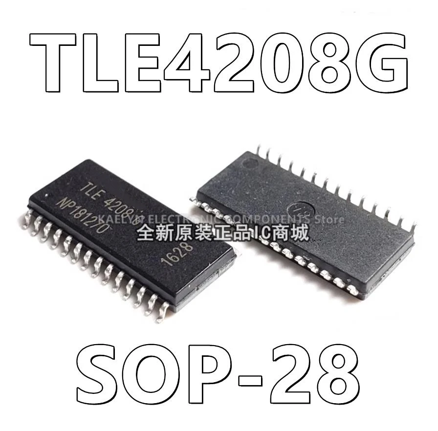 

10Pcs/lot TLE4208G TLE4208 Motor Driver Bipolar Parallel P-DSO-28