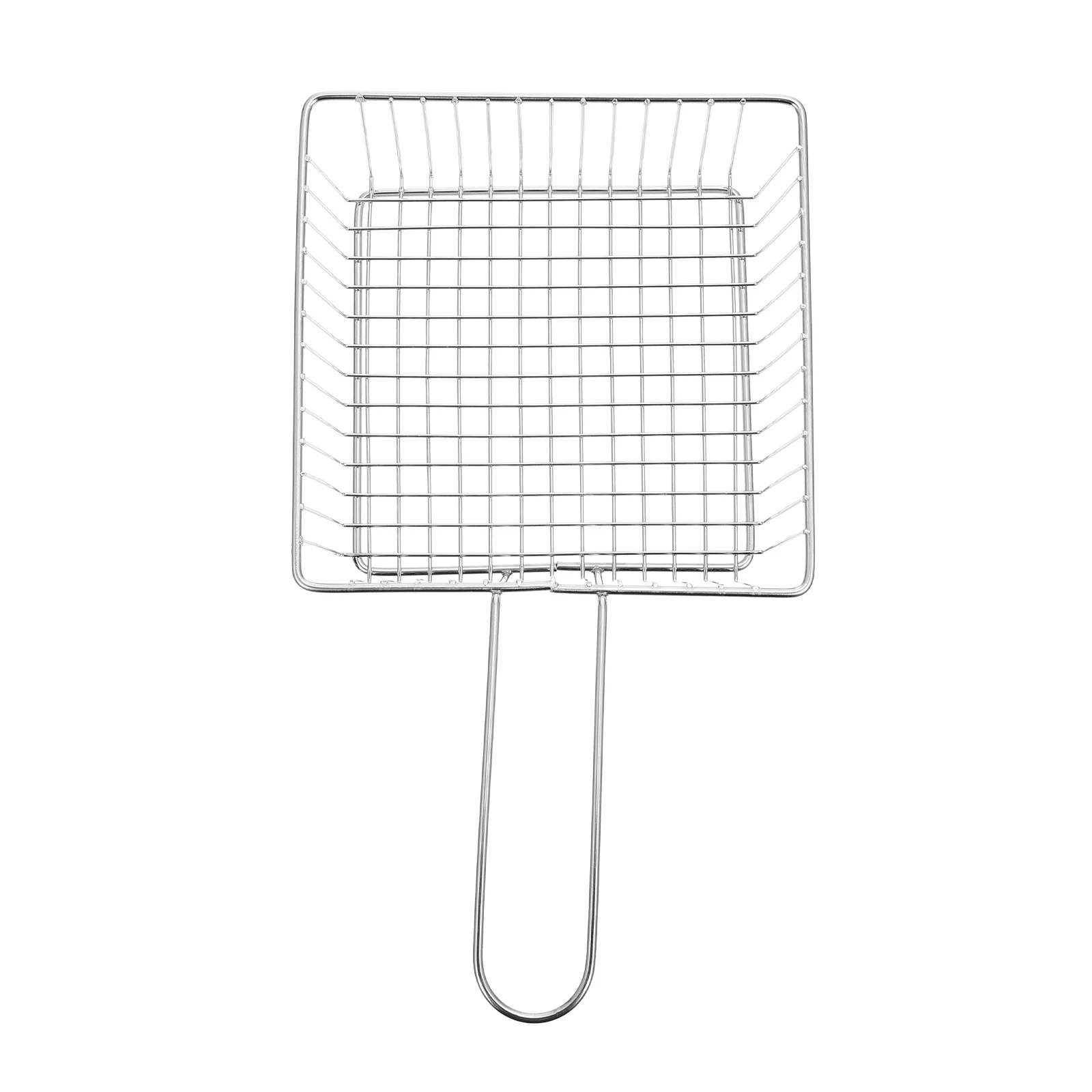 

Stainless Steel Frying Basket Reusable Fryer Tool For Food Cooking Hot Pot Deep Frying Kitchen Use Dense Drain Holes Ergonomic