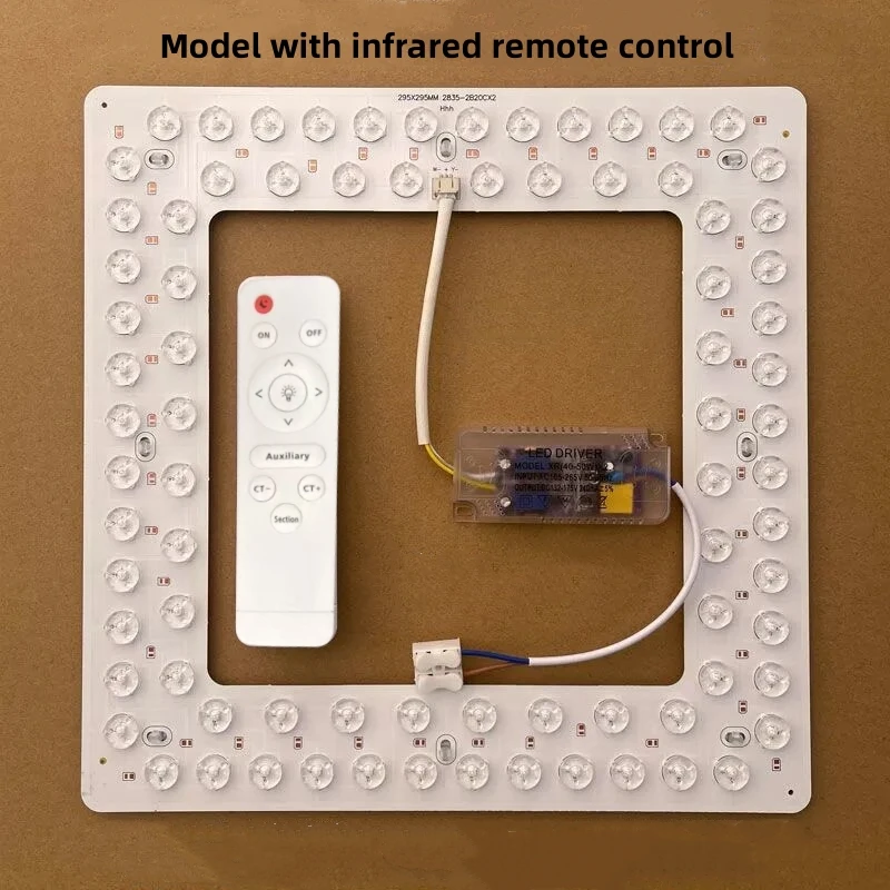 Pannello LED da 30 cm 80-220V Sostituzione plafoniera Modulo LED Quadrato 80W Kit scheda luce retrofit LED per plafoniere