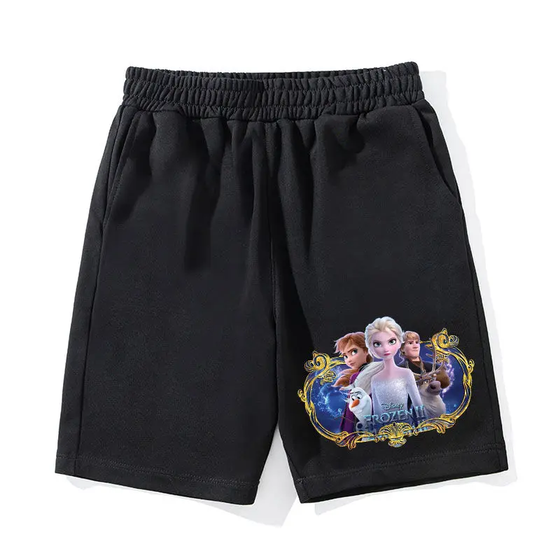 Animowane serialy, popularne modne gadżety, letnie bawełniane szorty, modne, uniwersalne, modne spodnie sportowe, spodnie do kolan.