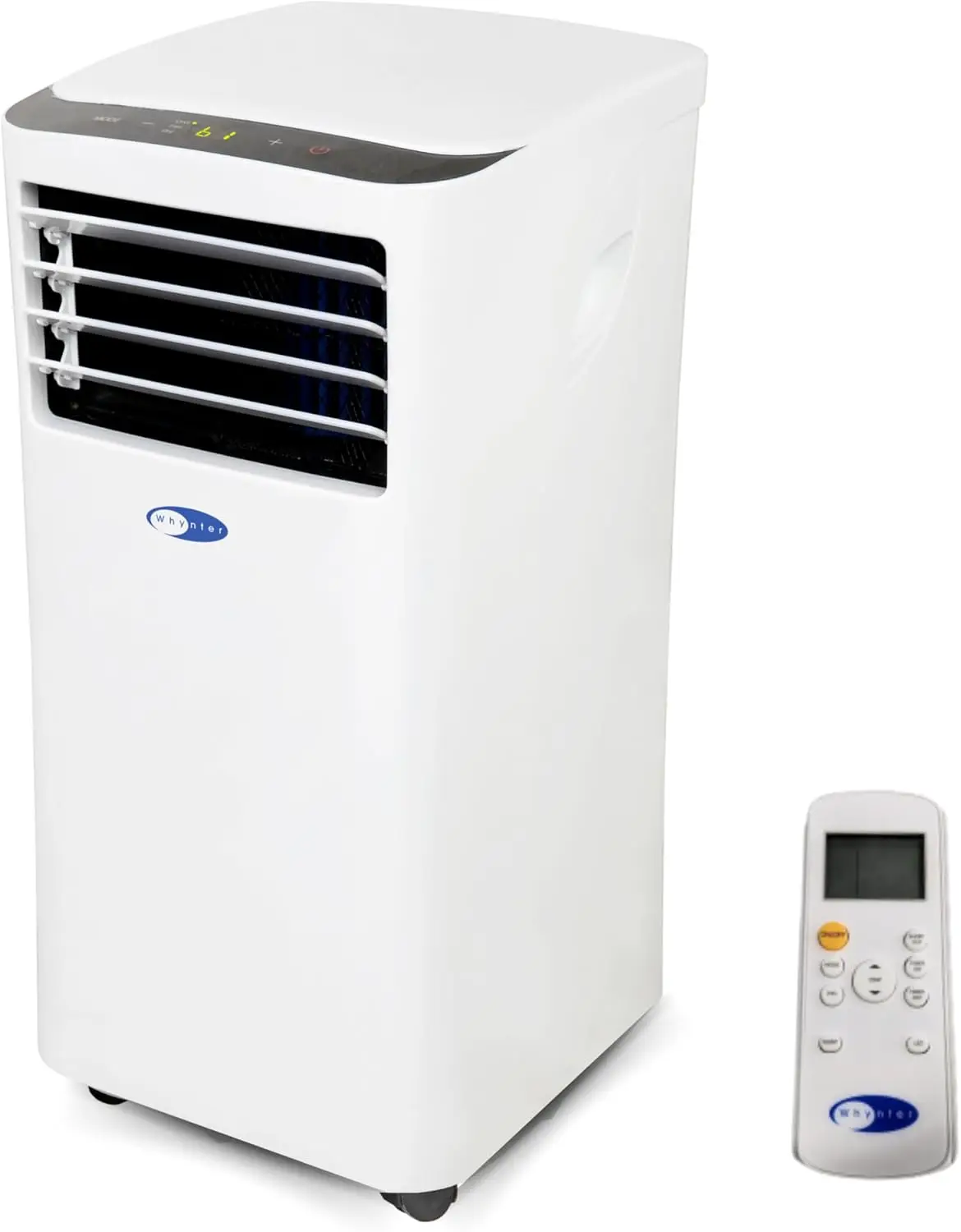 Compact Size 10,000 BTU (7,000 BTU SACC) Portable Air Conditioner, Dehumidifier, and Fan with Activated Carbon