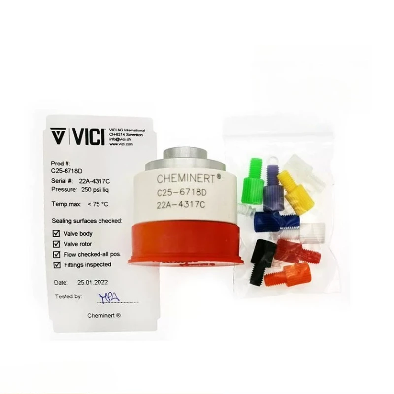 Multi-channel Option Valve C25-6718D, 9-port Valve Head COD Ammonia Nitrogen Total Phosphorus Total Nitrogen