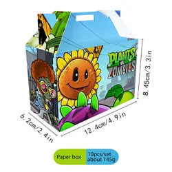 Zombies Themed Candy Box Paper Candy Cartons Popcorn Box Party Supplies Boxes Snacks Food Tub Wedding Kids Birthday Su