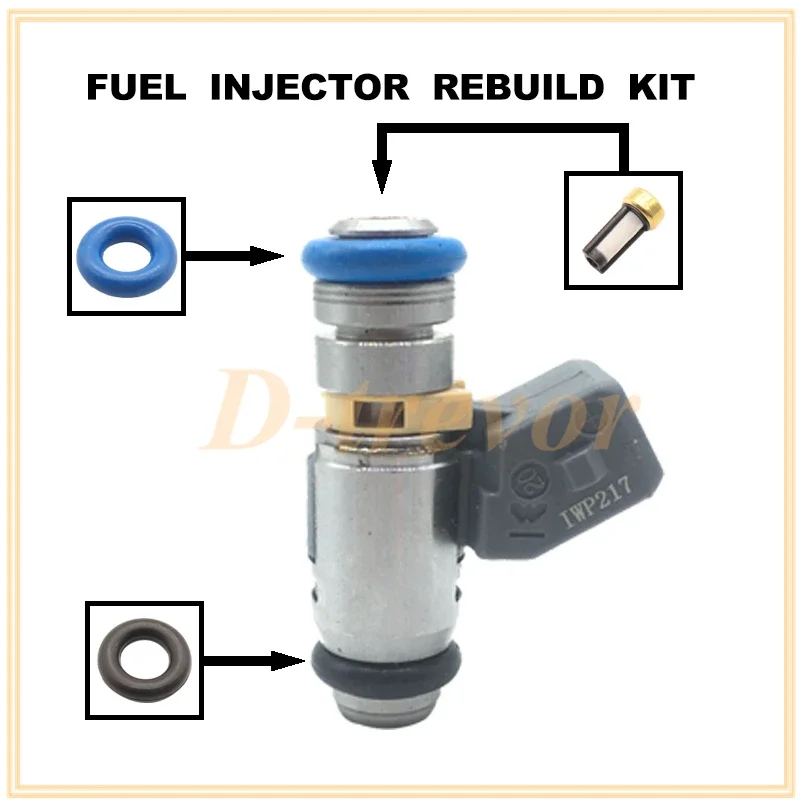 Fuel injector nozzle repair kit for RENAULT KANGOO/Express/Rapid DACIA DUSTER K4M 834 1.6L 4cyl 1.6L IWP-217 75112217