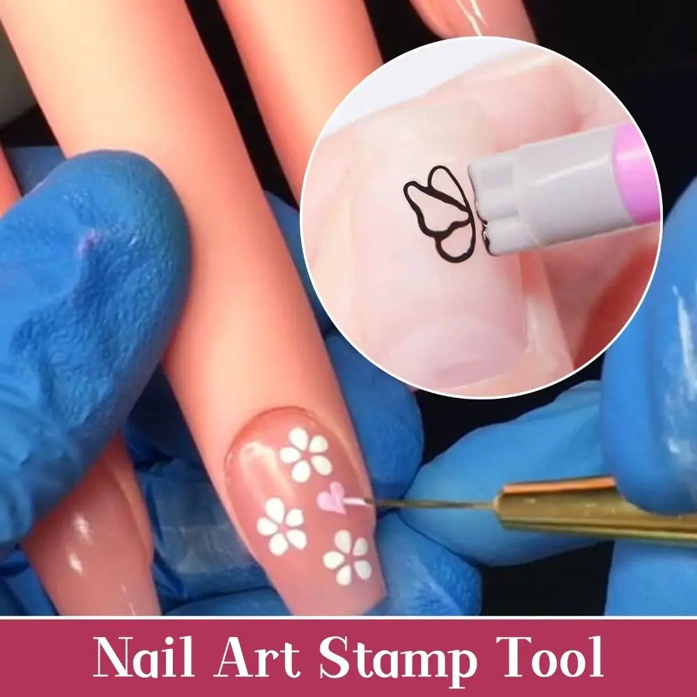 15/20/30pcs Nail Art Dotting Brush Nail Art Stamp Pen Set Flower Painting Drawing Manicure Tools Nail Decoration Tool Durable