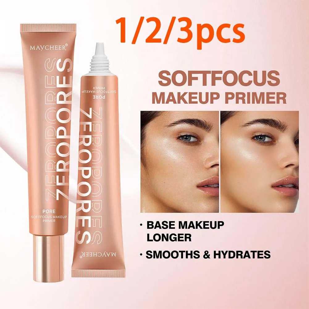 1/2/3 個目に見えない毛穴メイクアッププライマーオイルコントロールフェイシャルプレメイクアップスムーズスキンマットコンシーラー保湿アイソレーションプライマー