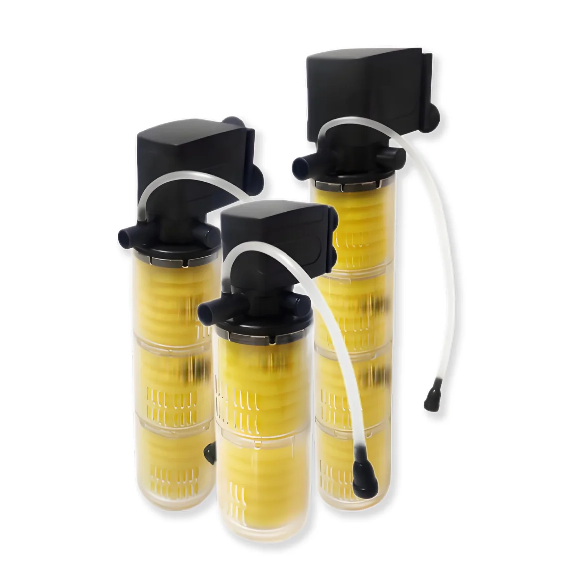 

For 4 layers filter pump 3 in 1 aquarium oxygenator pump, fish tank submersible water circulation pump