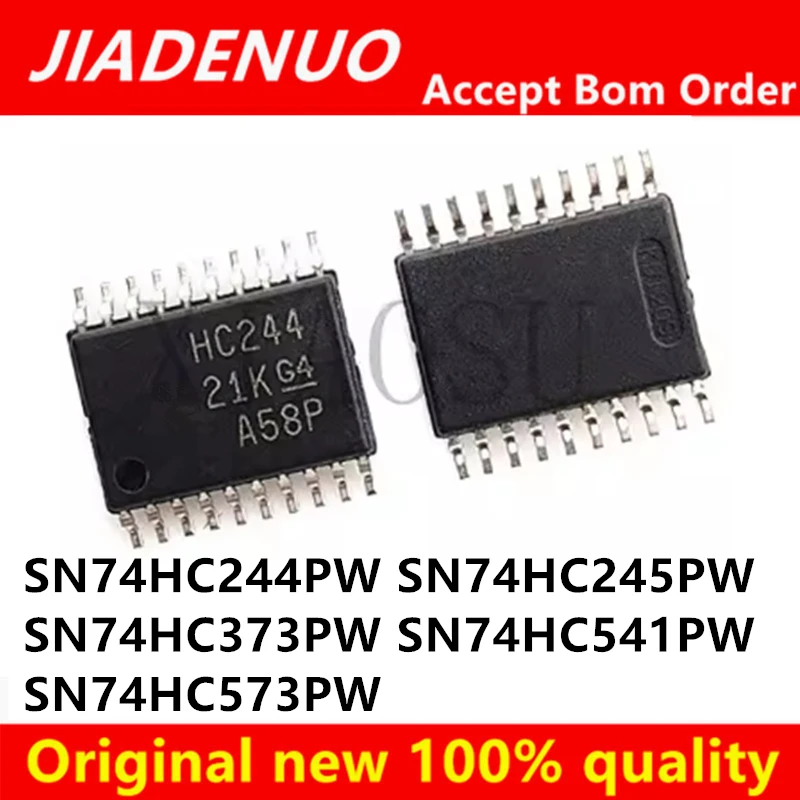 (10pcs)100% New SN74HC244PW HC244 SN74HC245PW HC245 SN74HC373PW HC373 SN74HC541PW HC541 SN74HC573PW HC573 TSSOP20