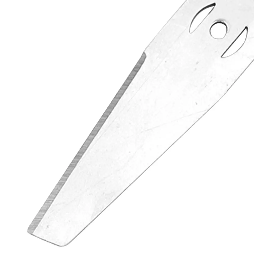 جزازة العشب الكهربائية شفرة المنشار جزازة العشب المعدنية شفرة استبدال العشب آلة تقطيع الفراشي شفرة حديقة أداة السلطة الملحقات