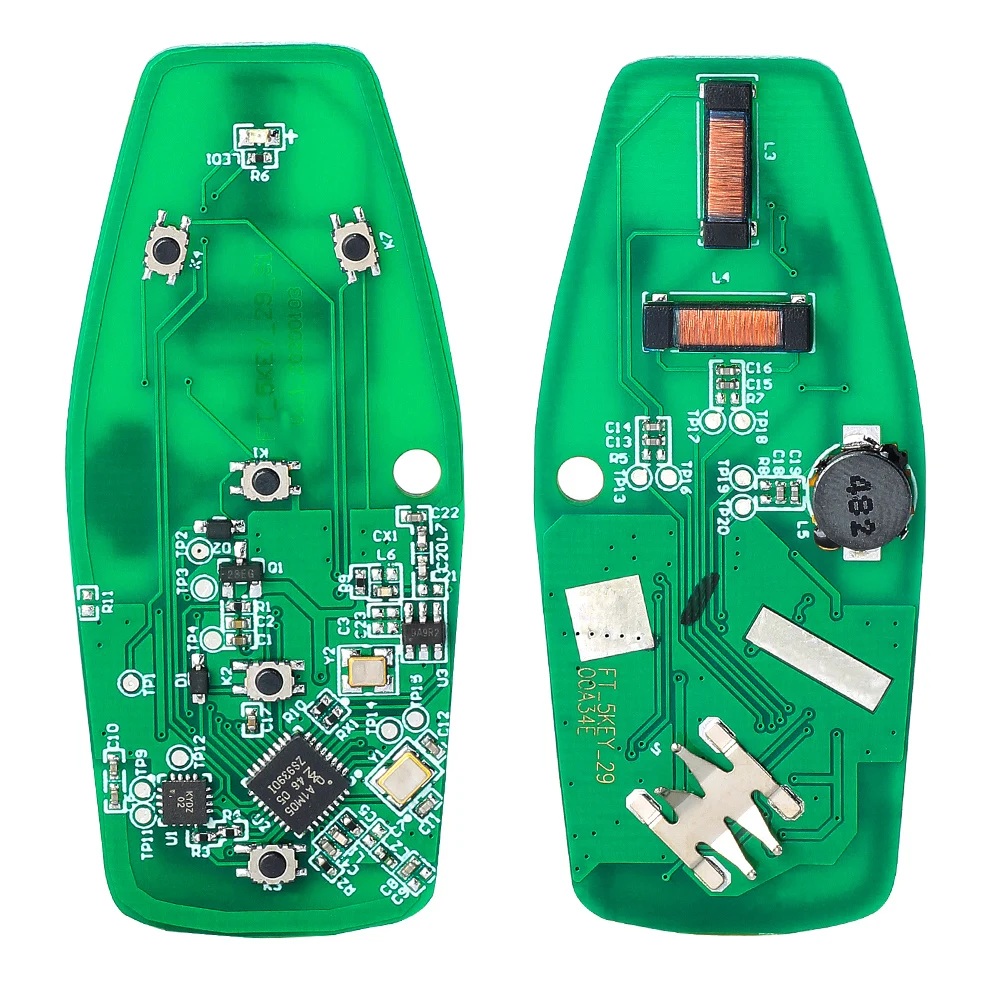 KEYECU M3N-A2C31243300 Smart Remote Key 315/433/902MHz Fob for Ford Ford Edge Explorer Mustang 2015 2016 2017 PN: 164-R8140