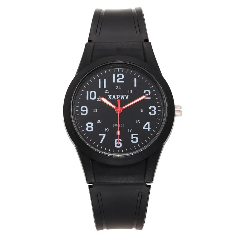 

Fashion Sports Quartz Watch Men's Silicone Watch Children's Casual Waterproof Student Watch Women