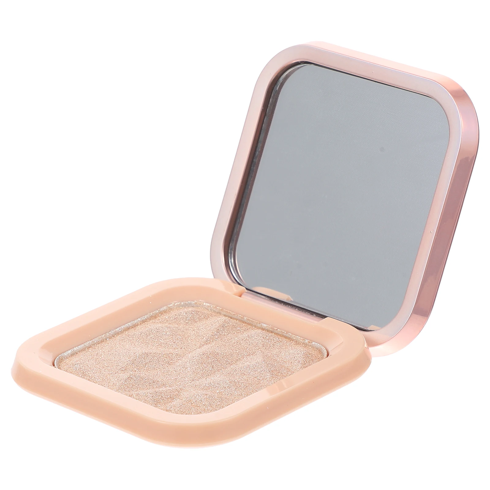 

Glitter Highlighter Pan Face Body Hair Shimmer Makeup Compact Highlight Powder Women Body Shimmer Glitter Face Powder Tray