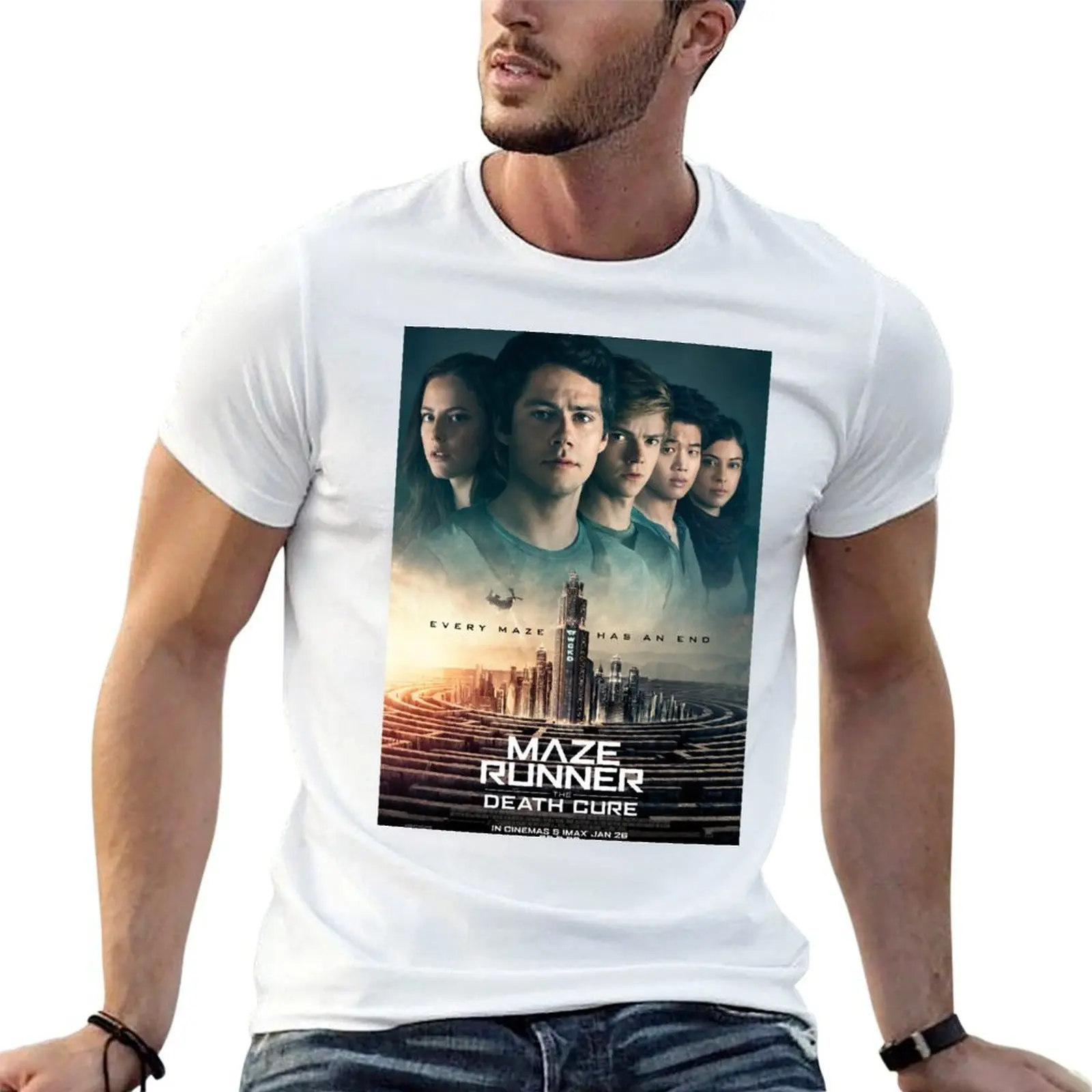 

Maze Runner: The Death Cure T-Shirt anime t shirts for man man t shirts graphic T-Shirt