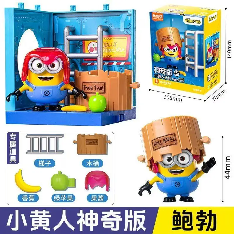 BLOKEES blocs Minions Jam usine Otto Bob Kevin Stuart partenaire édition magique figurine assembler des blocs de construction modèle jouets