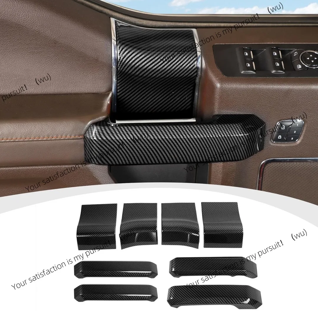 

Suitable for 15-20 years Ford F150 carbon fiber interior door handle panel decoration