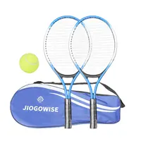Raquetas de tenis incluidas, bolsa de tenis y juego de raquetas de ejercicio deportivo de tenis, juegos juveniles al aire libre, adecuado para principiantes, 2 uds.