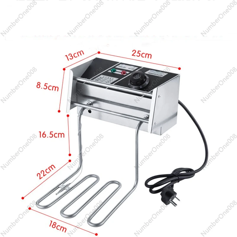 Electric commercial deep fryer accessories fryer machine heating element 2.5KW heating tube for french fries chips