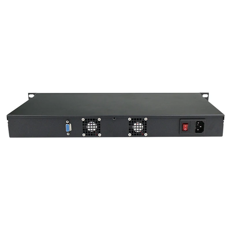 BKHD N5105 19 cal 1U do montażu w stojaku Mini serwer komputerowy miękkie Router komputera N5105 Pfsense Ubuntu OEM ODM producent direct deal PC