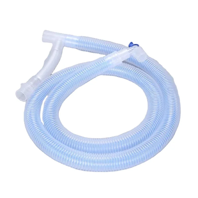 YSH Veterinary Pet Animal Dog Cat Medical Surgical Consumables For Vet Hospital Clinic Use 1.8M Coaxial Breathing Circuit Tube