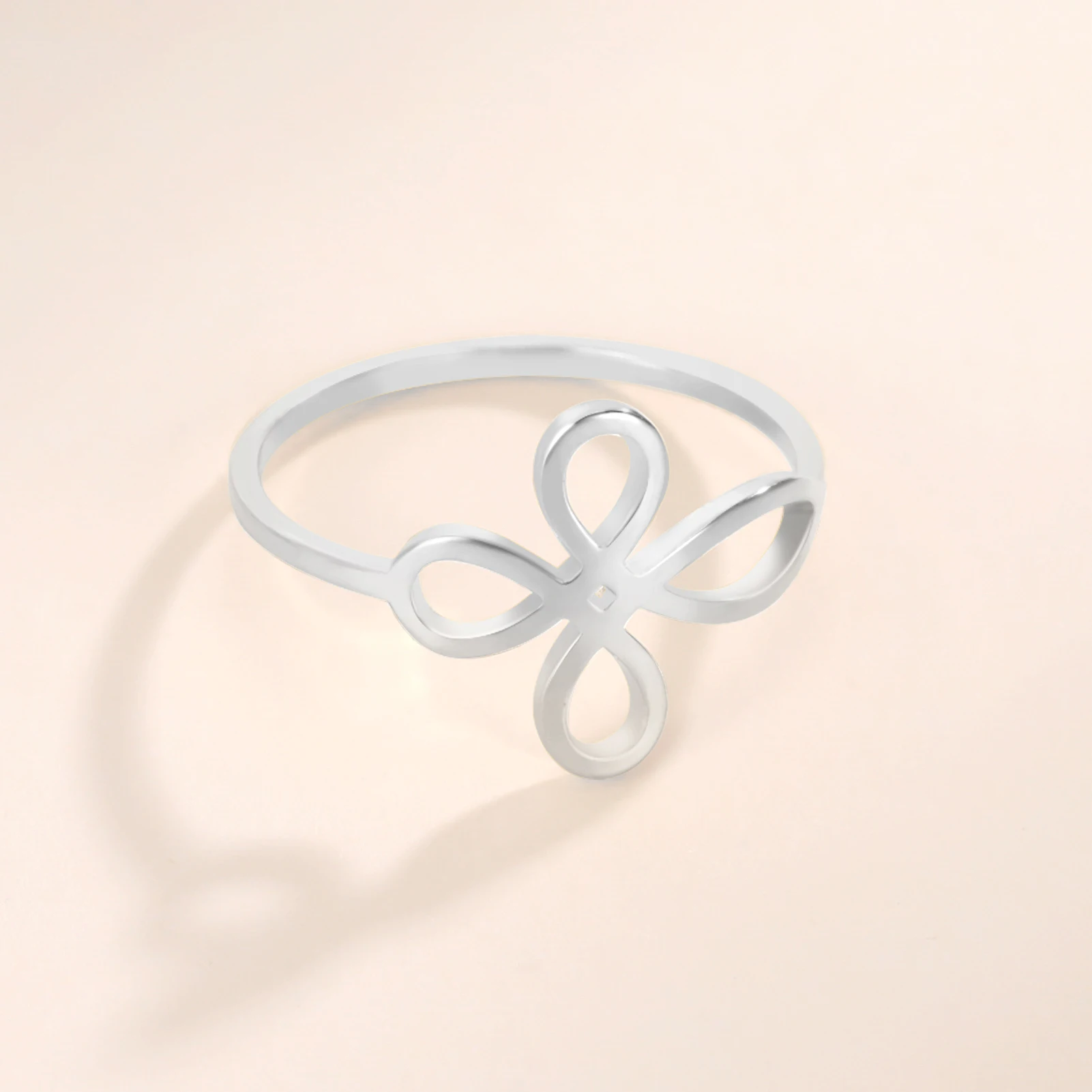 Dawapara Trinity Celtics Knotenring, irisches Liebesherz, Freundschaftsversprechen, Verlobungsring, Ehering aus Edelstahl – Detail 22