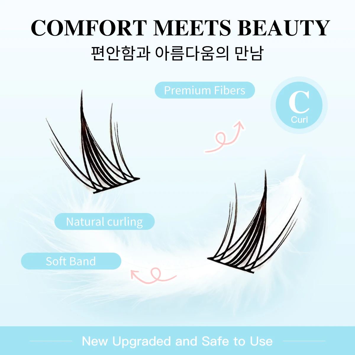 رموش ناعمة طبيعية مغناطيسية بدون غراء 72 مجموعة رموش صناعية قابلة لإعادة الاستخدام رقيق حليقة رفيعة للغاية للمكياج اليومي #3