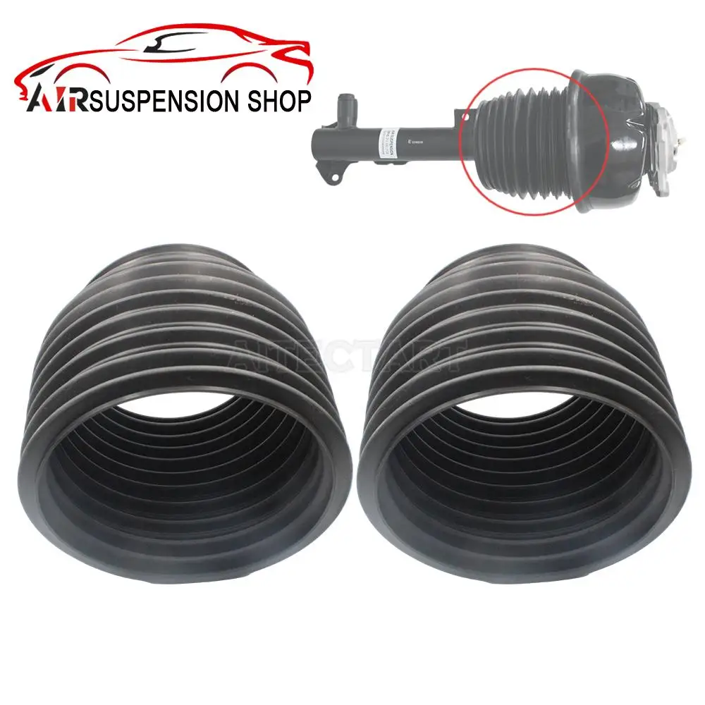 

2pcs Front Air Shock Absorber Dust Shock Boot Cover For Mercedes W212 W218 Strut 2123203138 2123203238 Brand New