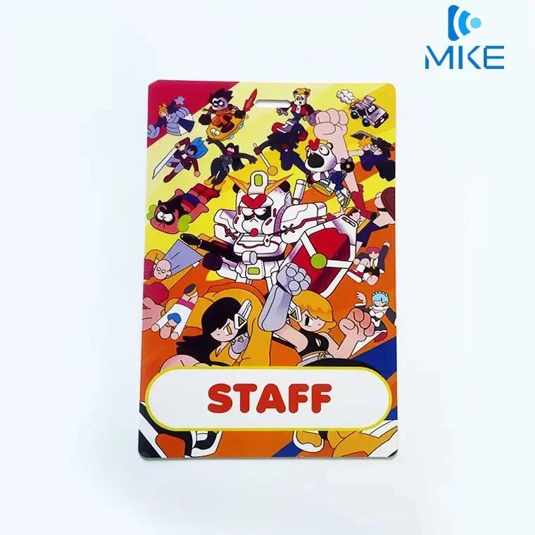 Tarjeta de impresión de identificación de PVC de plástico comercial personalizada
