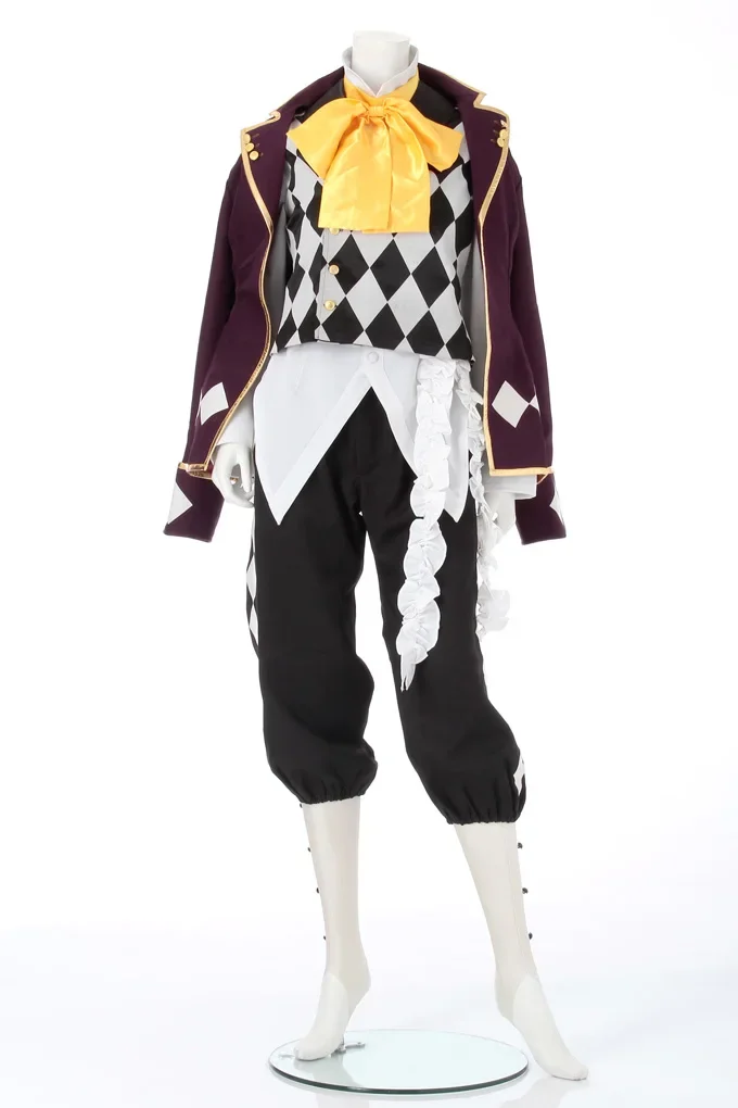 Black Butler Kuroshitsuji Noah's Ark Circus Joker Cosplay Costume