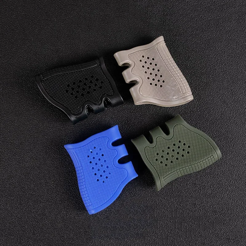 Tactical Handgun Grip Sleeve for Glock G17,18,19,M4 Pistol Non-slip Grip Holster Rifle Grip Rubber Glove Hunting Accessories