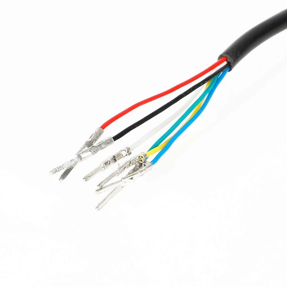 Data Cable, 5pin/6pin Connector, Designed For Kugoo M4&M4 Pro Electric Scooter Dashboard Controller, 140cm Length