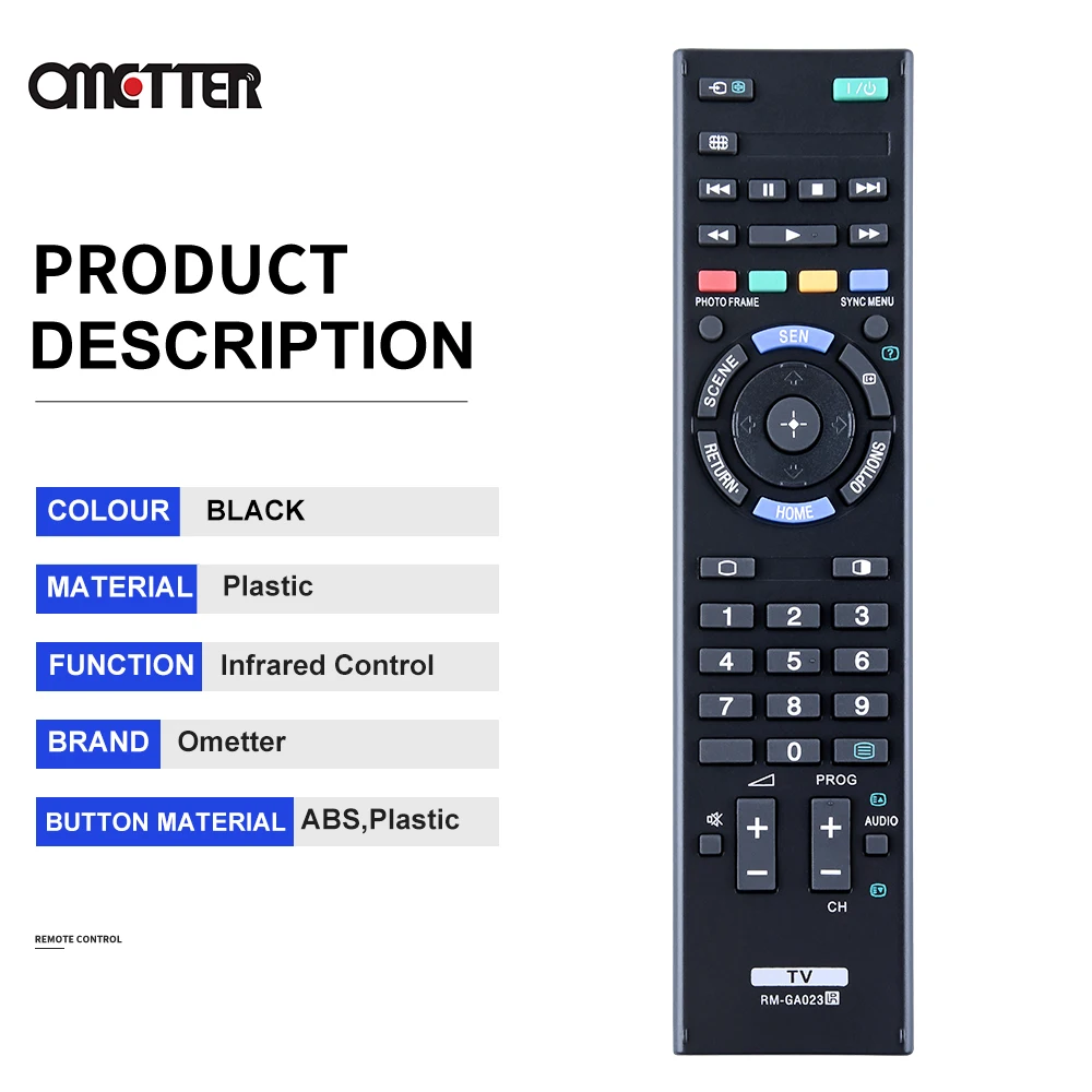 RM-GA023 misura per telecomando TV Sony KLV-55EX630 KLV-60EX640