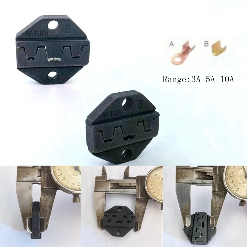 Die Sets For FSE/HS-3510A 2030A Crimping Plier Jaws Machine Modules Crimping OT copper passing through Terminals
