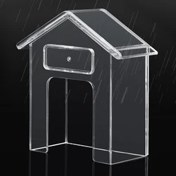 Waterproof Case For Wireless Doorbell Access Control Rain Cover Protective Box Door Bell Ring Transparent Waterproof Case