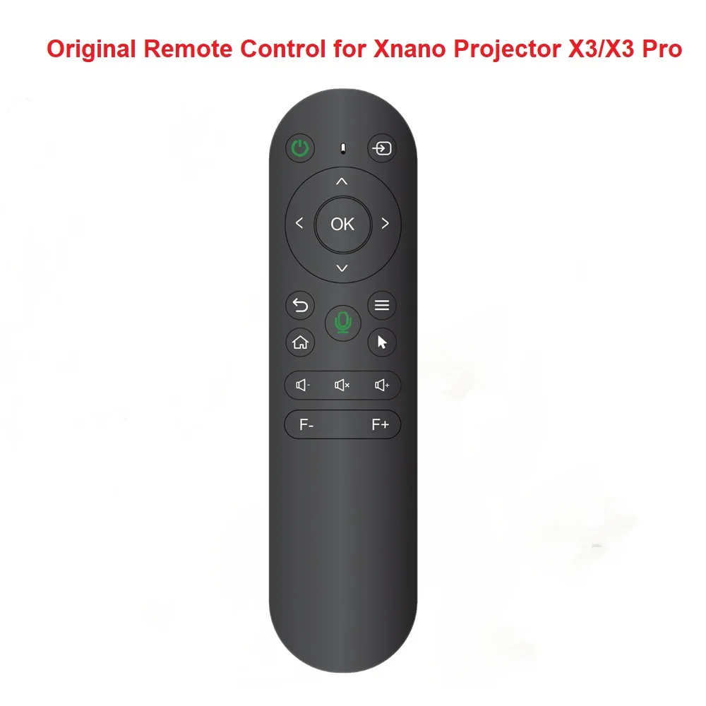 Original Remote Control for Xnano Projector X3/X3 Pro Mini Projectors Replacement Smart Remote Control for Xnano Projector