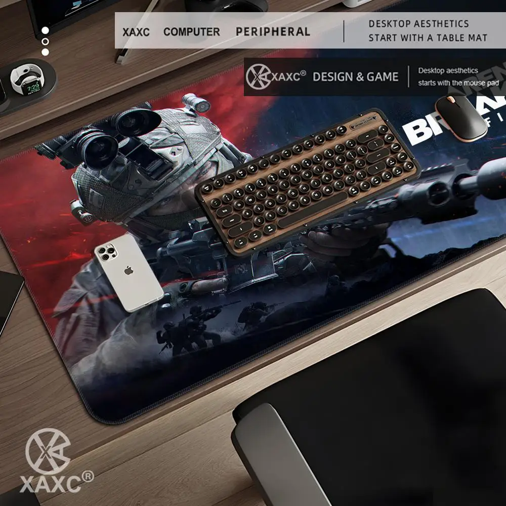 Game Arena B-Breakout I-Infinite Mouse Pad Non-slip Rubber Computer Mat Gamer Balance Decoracion Deskmat Laptop Office Large