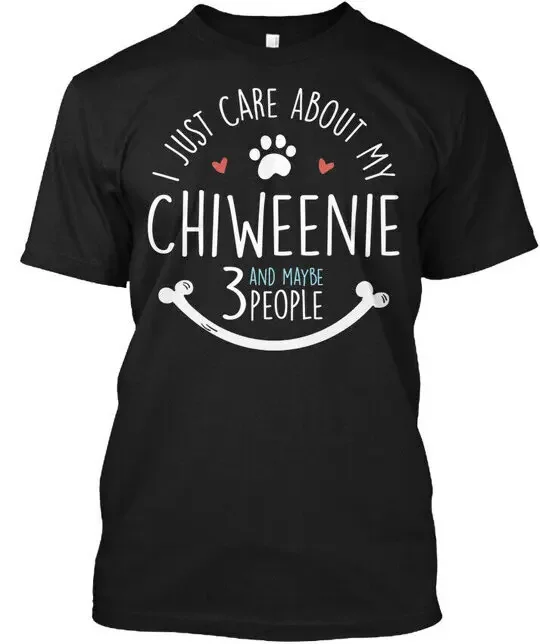

Милая футболка Chiweenie для любителей собак, подарок для мам и папс, сделано в США, S-5XL