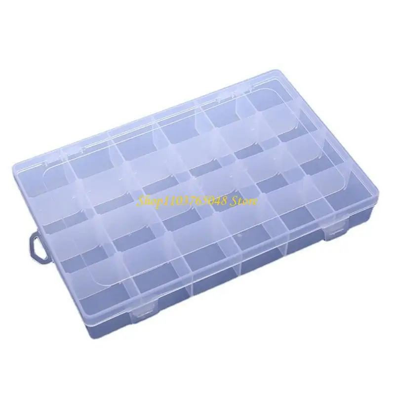R53E Fishing Tackle Box with Dividers Light weights Fishing Tool Baits Lure Box