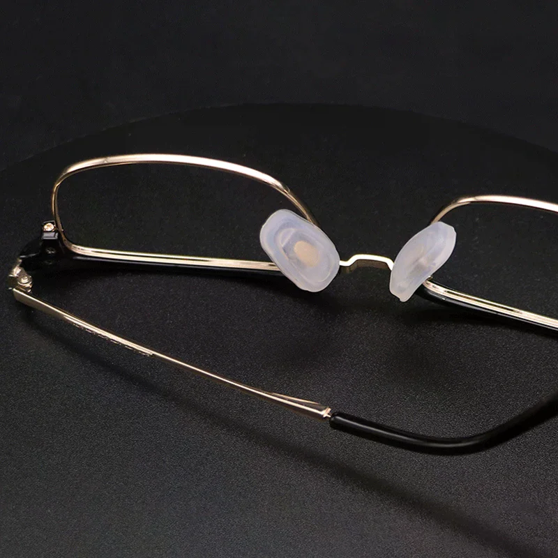 1 زوج نظارات اكسسوارات مخدات أنف للنظارة ، سيليكون عدم الانزلاق مخدات أنف للنظارة مكافحة المسافة البادئة ، مخدات أنف للنظارة الضغط على الأنف #3