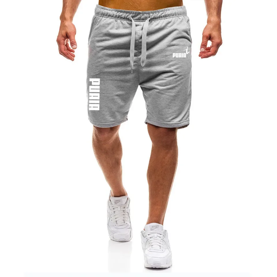 2023 Summer New Drawstring Shorts Men Casual Jogger Sweathshorts  Workout Gym High Quality Shorts DK10001