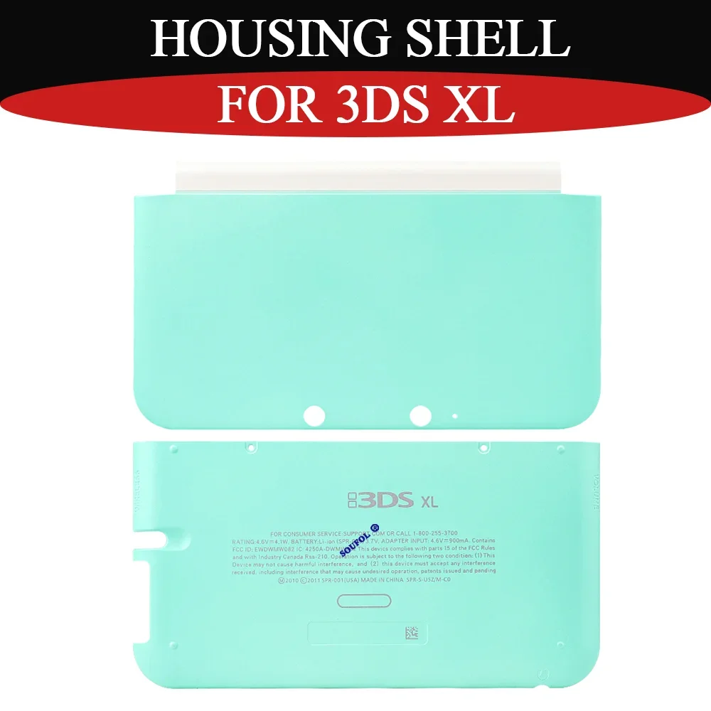 Neues hochwertiges Gehäuse für 3DS XL, Vorder- und Rückseite, 8 Farben, Ober- und Unterteil des Gehäuses für 3DS XL Zubehör