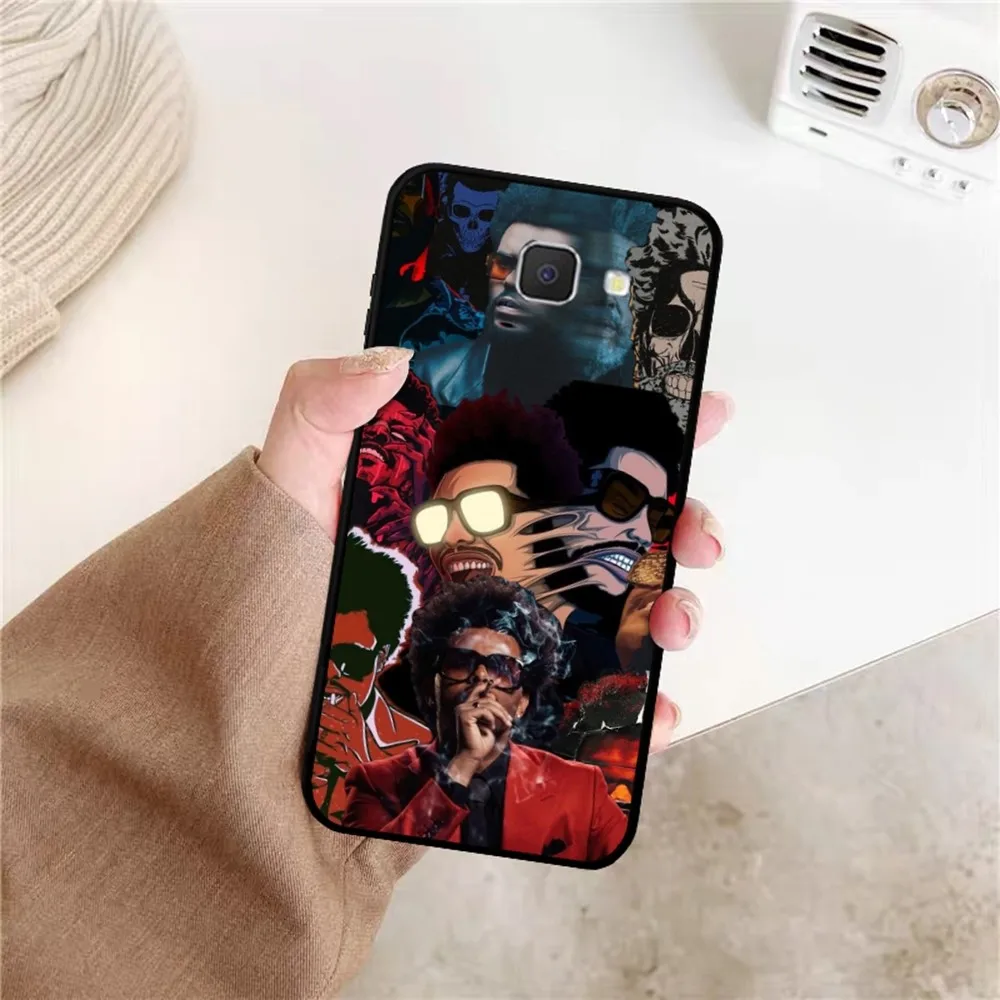 Singer T-The W-WeekndS Phone Case For Samsung J 7 plus 7core J7 neo J6 plus prime J6 J4 J5 Mobile Cover