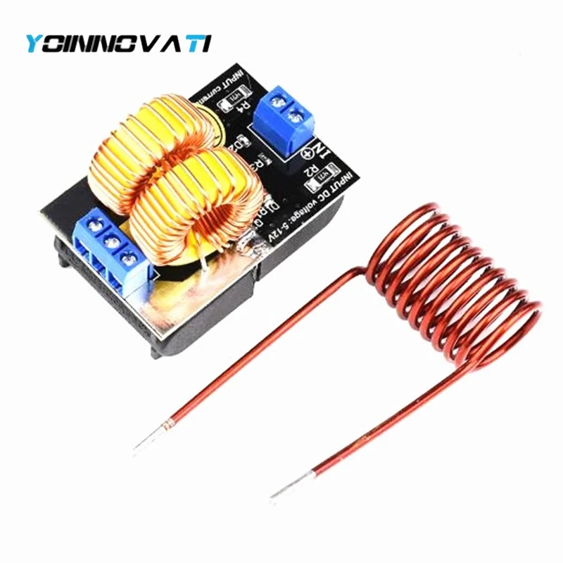 YT DC 5-12V Mini ZVS Low Voltage Induction Heating Power Supply Module Induction Heating board for induction Heating with Coil