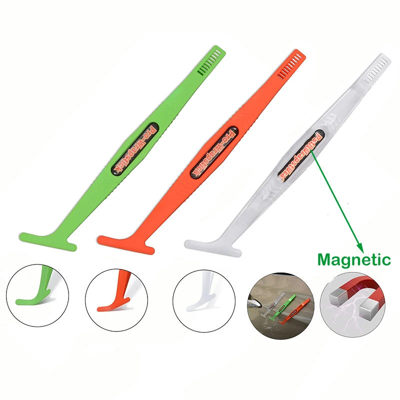 TOFAR Wrap Stick Magnet Micro Squeegee with Wrap Slip Cut Clipper Design Car Film Edge Corner Tuck Scraper Window Tinting Tool