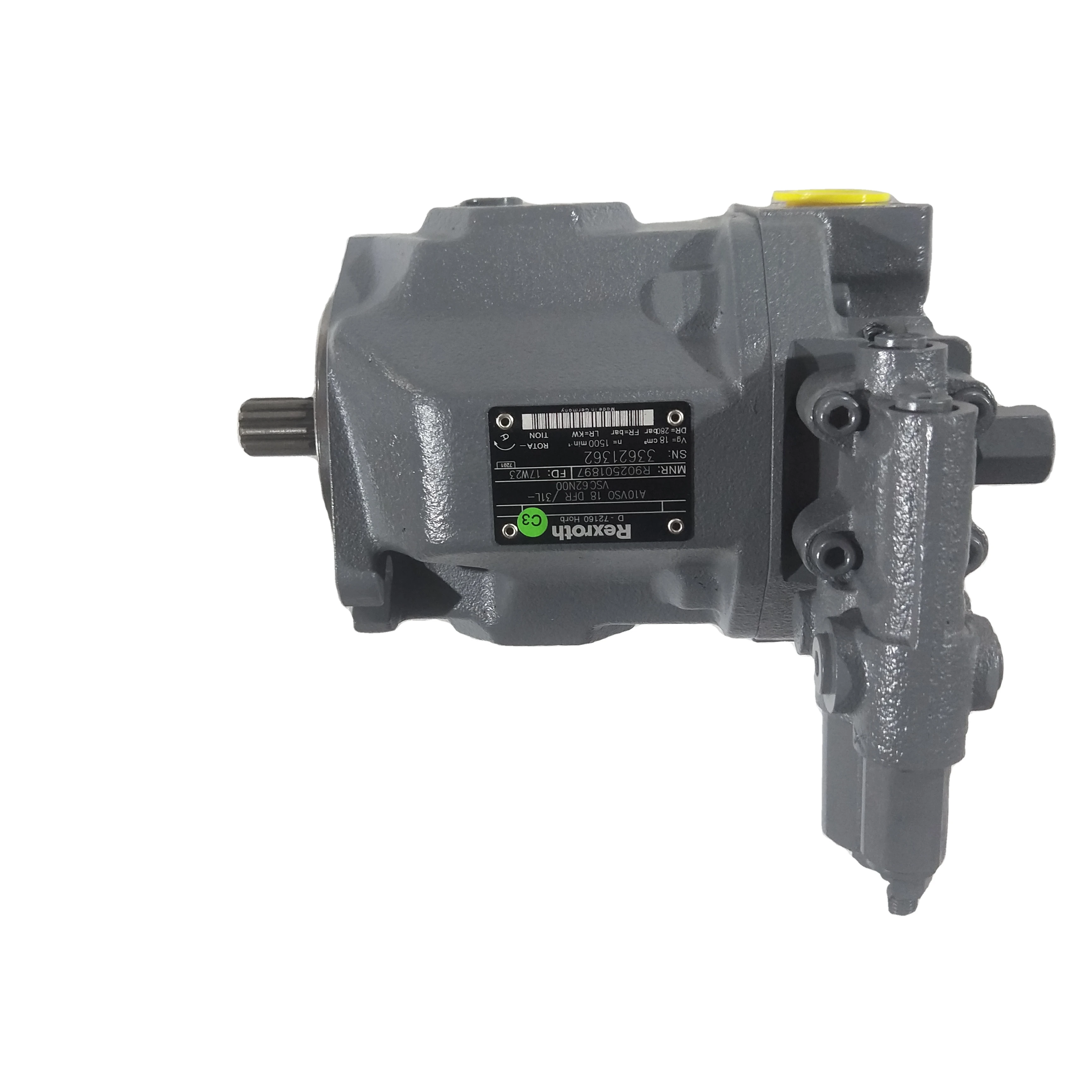 Rexroth A10VSO 18/28/45/71/100/140 High Pressure Speed Open Loop Hydraulic Displacement Variable Axial Single Plug Piston Pump