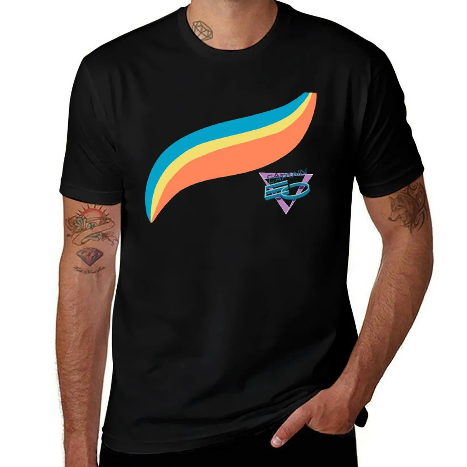 

1986 Vintage EO T-Shirt plus size tops street wear T-shirts oversize mens vintage t shirts