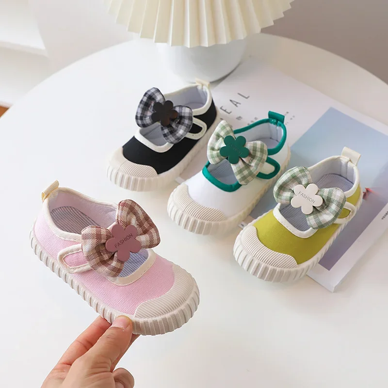 

Детская парусиновая обувь, весна-осень 2024, новая мягкая дышащая детская обувь, детская повседневная обувь, обувь для девочек, детская обувь для мальчиков, Zapatos Niña