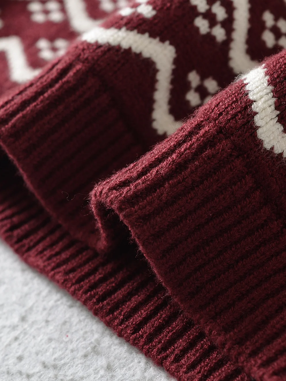 American Sle Retro High Ne Gestrickter Dr Damen Long Sve Schlankheitsstickerei Dr Wintersaison Faion Damenrock