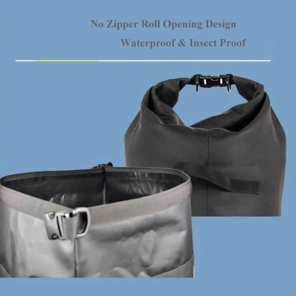 سلة سماد خارجية سعة 20 جالونًا مع ميزان حرارة، وأكياس نفايات ساحة شديدة التحمل للاستخدام في الحديقة والفناء #4