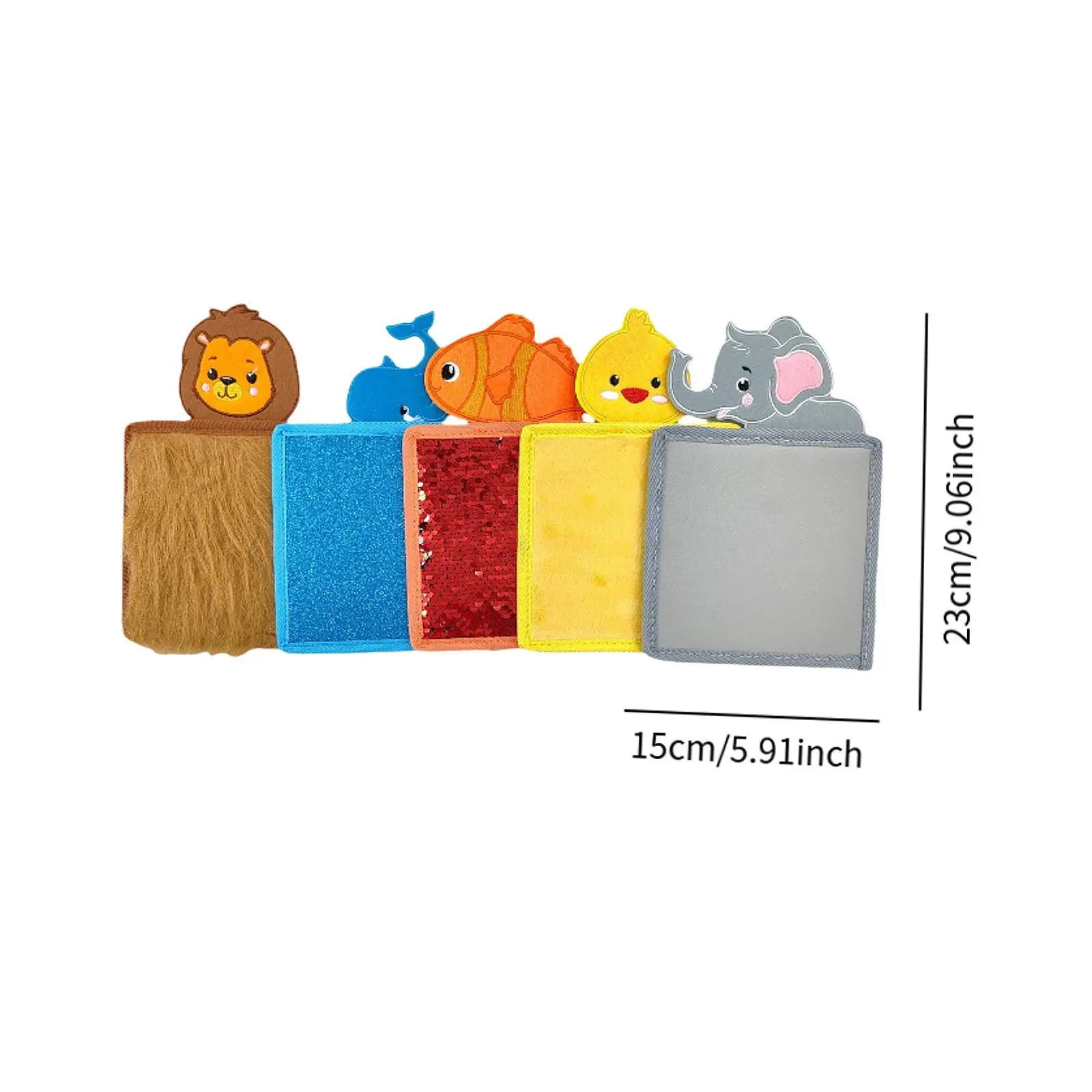 5 stuks zintuiglijke matten dierlijke vorm ontwikkeling intelligentie tactiel leren educatief emotionele mat zintuiglijke tapijt voor thuis dagverzorging