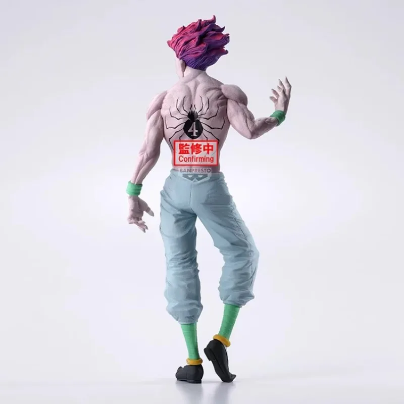 In Stock BANDAI Original BANPRESTO Grandista HUNTER×HUNTER Hisoka Anime Figure Model Toy Collectible Ornaments Gift Children